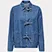 casual denim coat tie up design